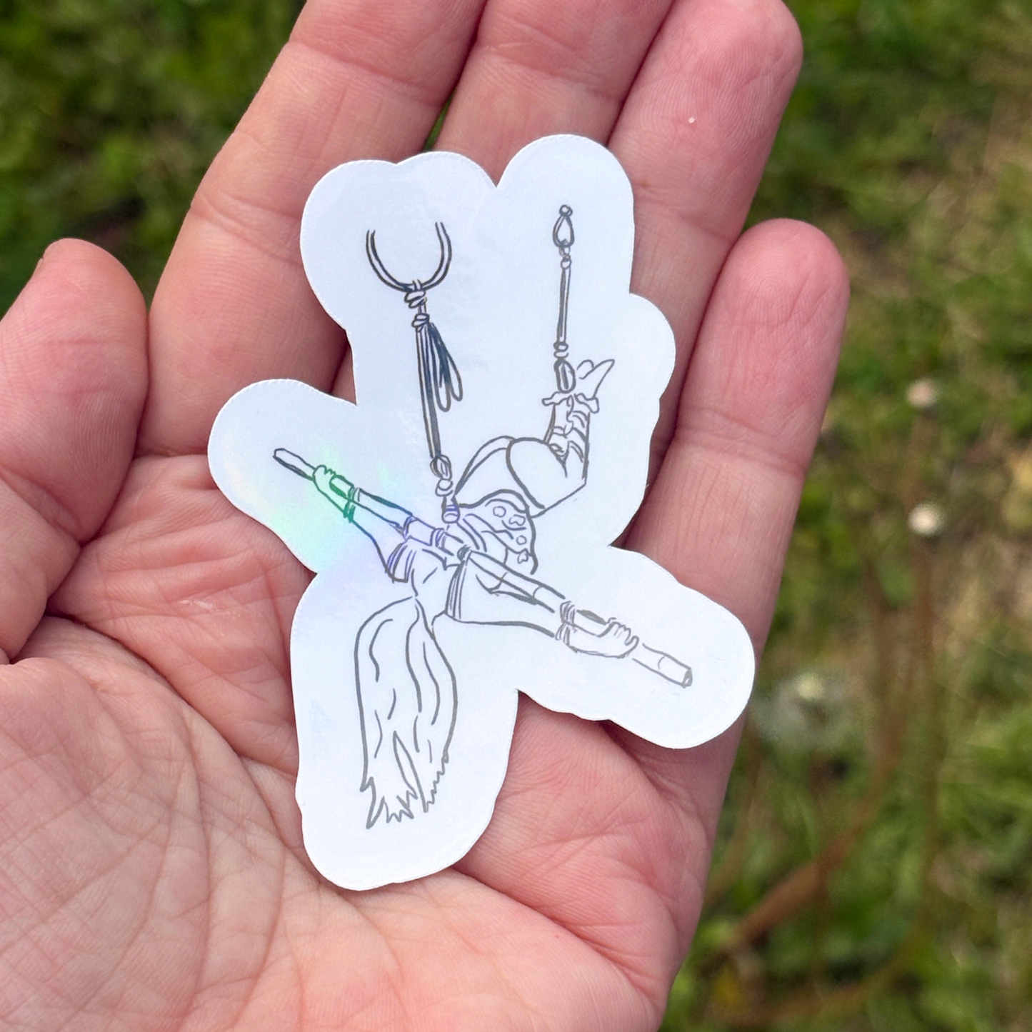 Crunchy Face Down Suspension  | Vinyl Sticker | BDSM Sticker
